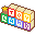 pixel button